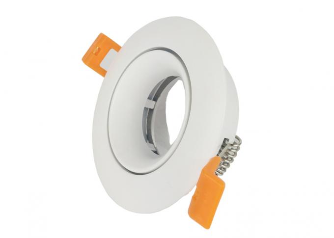 Tenedor blanco de la ronda LED Downlight con el diámetro de fundición a presión a troquel 88m m del aluminio