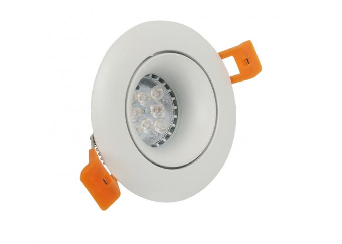 Tenedor blanco de la ronda LED Downlight con el diámetro de fundición a presión a troquel 88m m del aluminio
