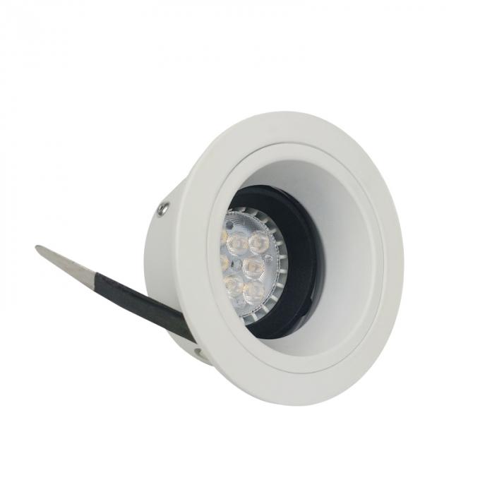 Tenedor blanco/del negro LED Downlight, tenedor de la luz de la aleación de aluminio LED
