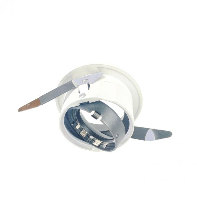 Tenedor blanco/del negro LED Downlight, tenedor de la luz de la aleación de aluminio LED
